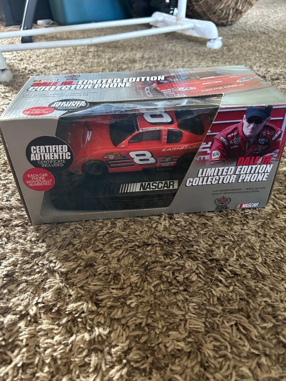 Nascar Red #8 Limited Edition Collector Phone